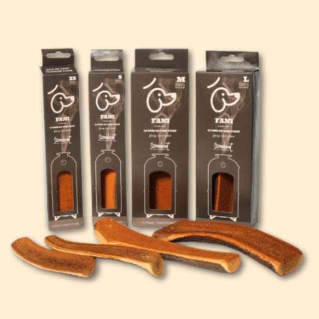Bois de cerf tranché/biseauté fumé saveur jambon