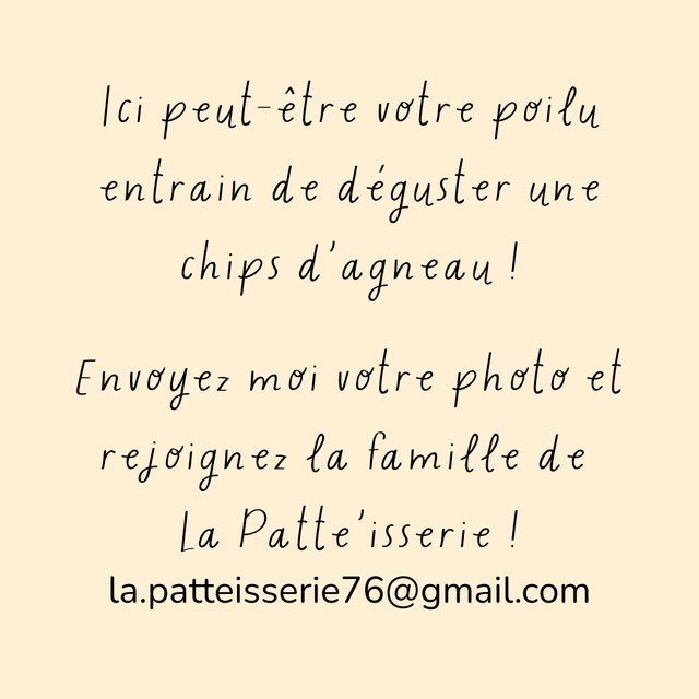 Chips moelleuse d'agneau - 100g