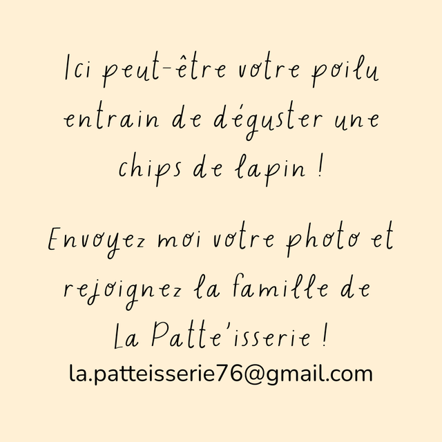 Chips moelleuse de lapin - 100g