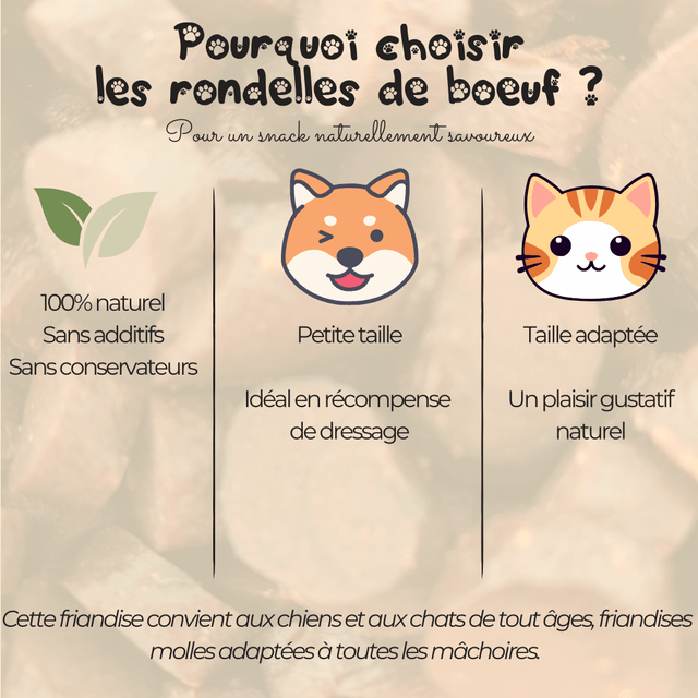 Rondelle de bœuf - 100g